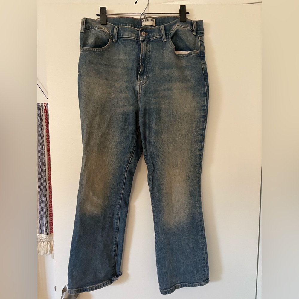 Free People straight leg jeans